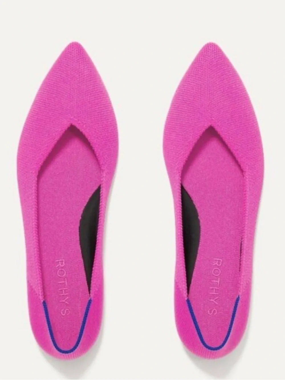 Rothy’s The Point in Dragonfruit - size 8 New!